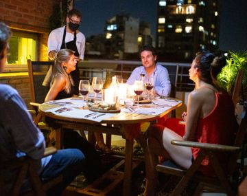 Como en un restaurante