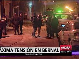 Un ex policía se atrincheró en Bernal