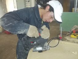 &nbsp;Rafael Nahuel trabajando