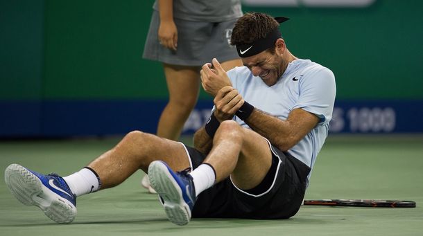 El dolor en la muñeca que persigue a Del Potro