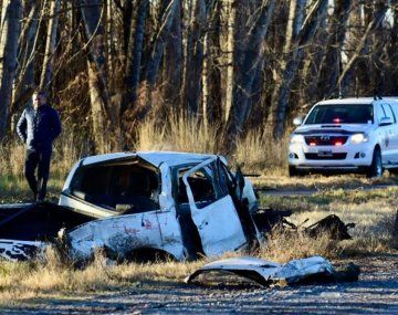 Choque en cadena sobre Ruta 7 dejó al menos dos muertos