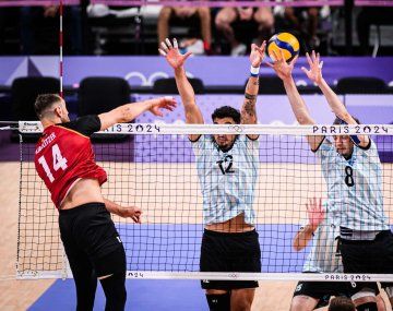 La Selección argentina de vóley perdió 3-0 ante Alemania.