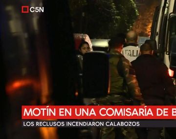 Hasta entrada la madrugada duró el motín