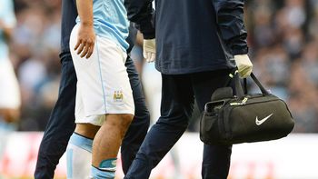 el kun agüero estara un mes afuera de las canchas el kun agüero estara un mes afuera de las canchas