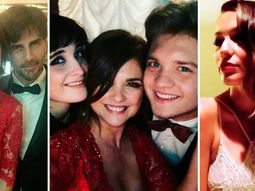 Los famosos acompañaron a Araceli González