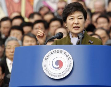 Park Geun-hye, presidente de Corea del Sur