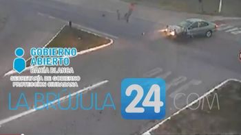 un motociclista pelea por su vida tras un choque un motociclista pelea por su vida tras un choque