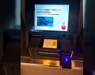 Bancos: la validación de la identidad con huella dactilar en los cajeros automáticos contará con doble factor de seguridad