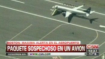 boston: encuentran un paquete sospechoso en un avion boston: encuentran un paquete sospechoso en un avion