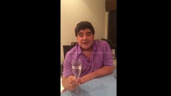mira el saludo de maradona a todos sus fanaticos por su cumpleanos