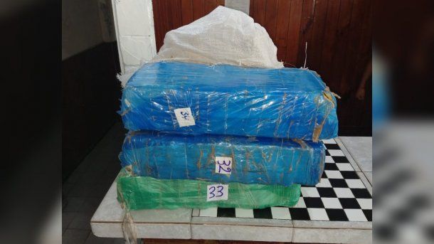 Las valijas de Julián Chialva resultaron ser paquetes de marihuana