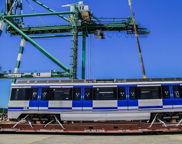 Llegan desde España los nuevos subtes para la Línea B
