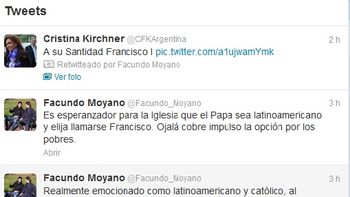 ¿que dicen los politicos y famosos sobre el nuevo papa en twitter? ¿que dicen los politicos y famosos sobre el nuevo papa en twitter?