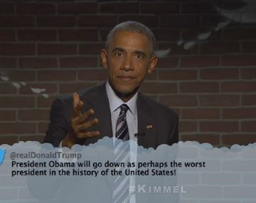 Obama le contestó a Donald Trump con los tapones de punta