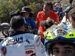 San Juan: el emotivo reencuentro de Benjamín con su familia tras estar casi un día perdido