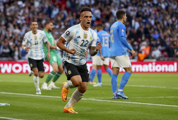 VIDEO: Así se gritó el gol de Lautaro Martínez en Wembley