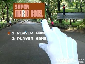 uper Mario Bros en realidad aumentada