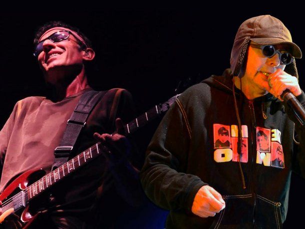 El Indio Solari y Skay se compartieron historias y los ricoteros deliran