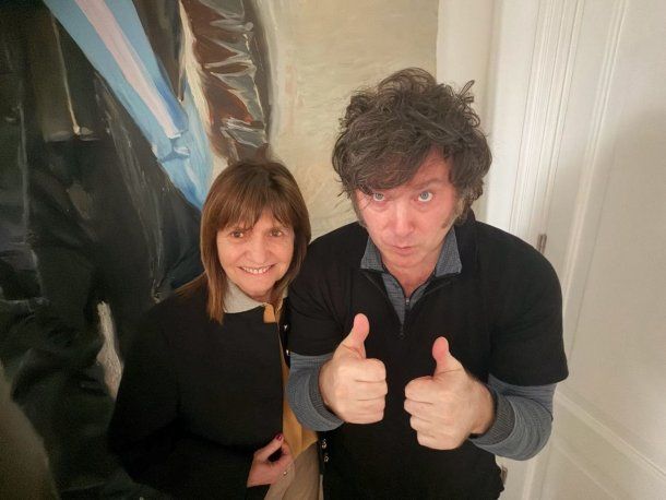 Patricia Bullrich y Javier Milei
