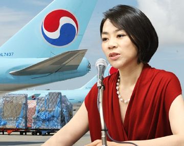 Escándalo en una aerolínea coreana
