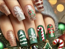 colores de unas para navidad: las tendencias que brillan en las fiestas colores de unas para navidad: las tendencias que brillan en las fiestas