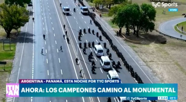 VIDEO: Así fue la salida de la Selección Argentina de Ezeiza