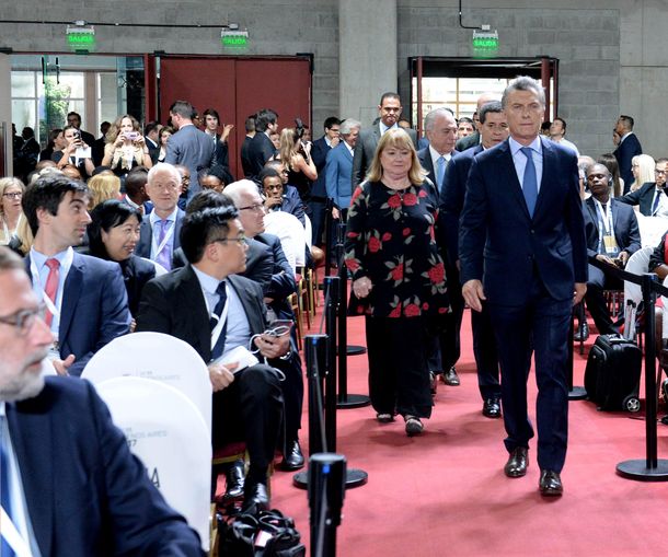 El presidente Mauricio Macri y Susana Malcorra