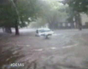 Habría al menos un muerto en La Plata por el temporal