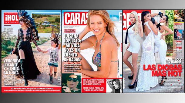 Mirá las tapas de revistas de esta semana