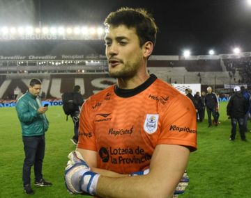 Alexis Martín Arias, el arquero de Gimnasia, fue figura ante Racing por Copa Argentina
