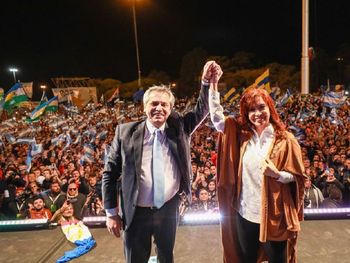 Alberto Fernández y Cristina Kirchner