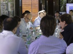 Horacio Rodríguez Larreta con el gabinete porteño