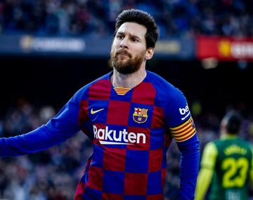 Los cuatro goles de Messi en la victoria ante el Eibar