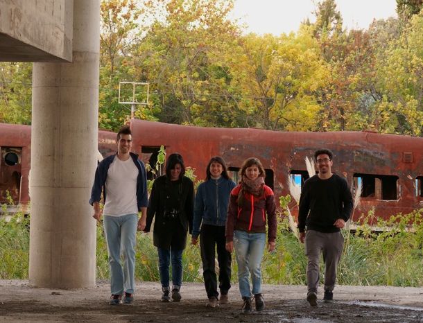 Detrás de escena predio UNSAM