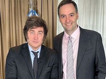 Javier Milei volvió a recibir a Manuel Adorni en Olivos.