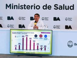 El ministro de Salud de la Ciudad de Buenos Aires, Fernán Quirós