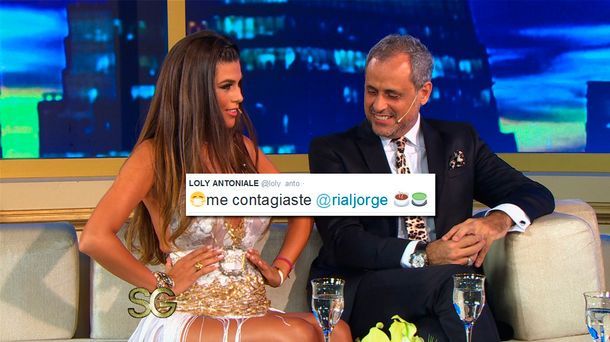 El divertido reproche de Loly Antoniale a Jorge Rial