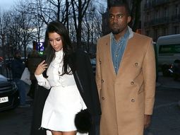 Kim Kardashian y su novio, Kanye West Kim Kardashian y su novio, Kanye West