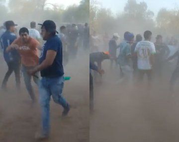 Santiago del Estero: faconazos y tiros en una carrera de caballos