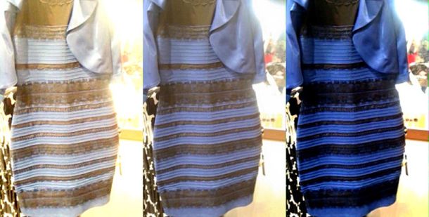 Revelaron por qué el vestido se veía dorado y blanco o negro y azul