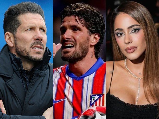 El reclamo de Rodrigo De Paul a Diego Simeone que afecta a Tini Stoessel: qué le pidió