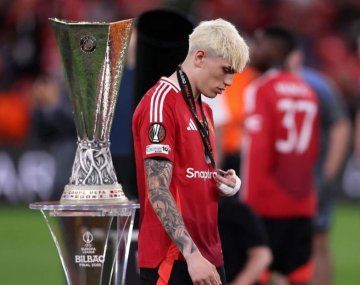 Tensión en Manchester United: Garnacho explotó tras la final y Amorim le contestó