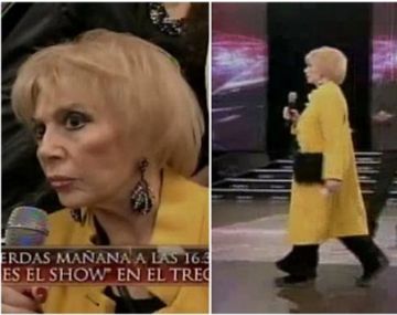 La madre de Burlando llevó un drone al Bailando