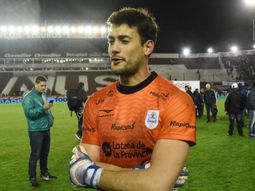 Alexis Martín Arias, el arquero de Gimnasia, fue figura ante Racing por Copa Argentina