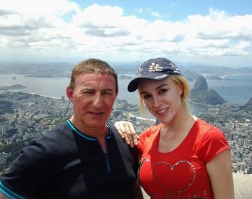 Las vacaciones de Fátima Florez con su marido