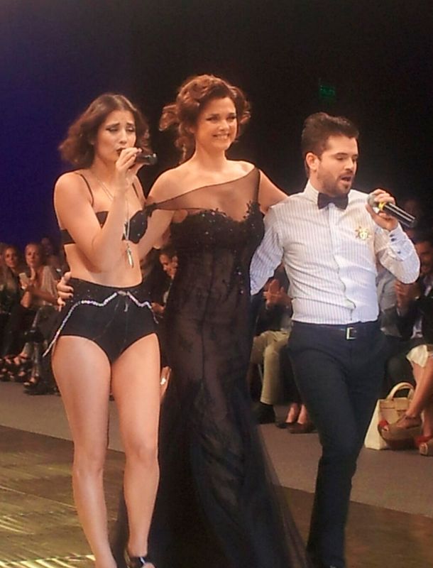 La hija de Araceli González y un show muy sensual en ropa interior