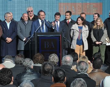 Scioli estuvo con más de 25 intendentes