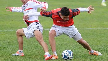 mientras espera novedades por los refuerzos, river sigue la puesta a punto mientras espera novedades por los refuerzos, river sigue la puesta a punto