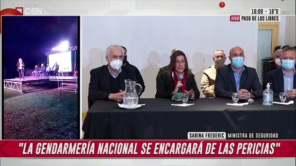 Frederic sobre el atentado político en Corrientes: Hemos puesto custodia a todos los candidatos