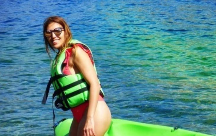 Valeria Schwab, de 38 años, había salido a caminar en la noche del martes por la costa.